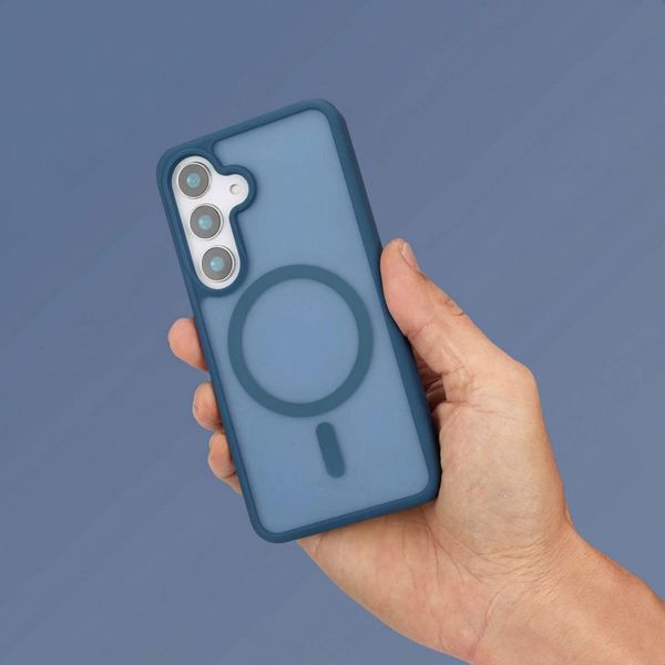 imoshion Cover posteriore Color Guard con MagSafe Samsung Galaxy S25 - Blu scuro