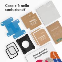 Accezz 2x pellicola protettiva con applicatore Apple Watch Series 4-6 / SE - 40 mm