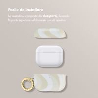 Selencia Cover Vivid  Apple Airpods Pro 3 - Desert Waves Beige