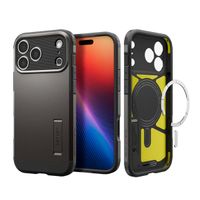 Spigen Cover Posteriore Corazzata Tough con MagSafe Apple iPhone 17 Pro - Gunmetal