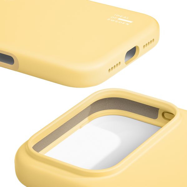 iDeal of Sweden Cover in silicone con MagSafe Apple iPhone 17 Pro Max - Soft Lemon