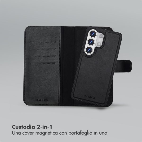 Selencia Libreria rimovibile Olyn con MagSafe Samsung Galaxy S26 Ultra - Nero