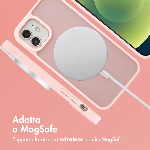 imoshion Cover posteriore Color Guard con MagSafe Apple iPhone 12 (Pro) - Rosa chiaro
