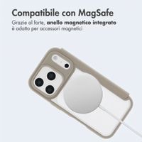 imoshion Bookcase trasparente con MagSafe Apple iPhone 17 Pro - Beige