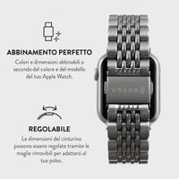 Burga Cinturino in acciaio Apple Watch | 44/45/46/49 mm - Argento