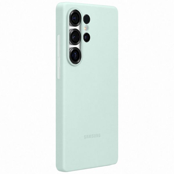Samsung Cover originale in silicone Samsung Galaxy S25 Ultra - Mint