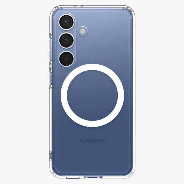 Spigen Cover Posteriore Ultra Ibrida con MagSafe Samsung Galaxy S25 - Trasparente