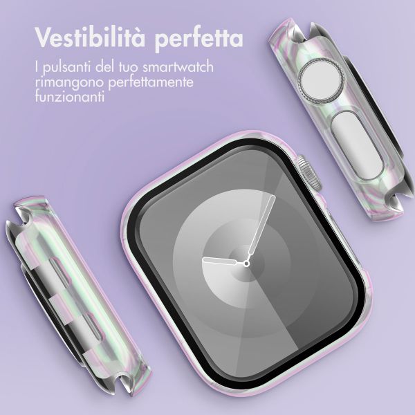 imoshion Cover rigida integrale lucida Apple Watch 1 / 2 / 3 - 42 mm - Pearlescent