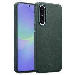 Accezz Cover in Pelle con MagSafe Samsung Galaxy A36 / A56 - Cedar Green