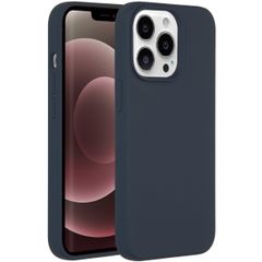 Accezz Cover in silicone liquido con MagSafe Apple iPhone 13 Pro Max - Blu scuro