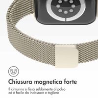 imoshion Cinturino sottile Milanese Apple Watch | 38/40/41/42 mm - Champagne