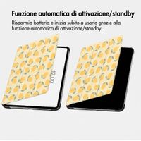 imoshion Cover Trifold Design Apple iPad 6 (2018) 9.7 pollici / iPad 5 (2017) 9.7 pollici / Air 2 (2014)/Air 1 (2013) - Citrus Dream