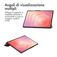 imoshion Cover Trifold Design Samsung Galaxy Tab S11 Ultra - Bloom Love Blush