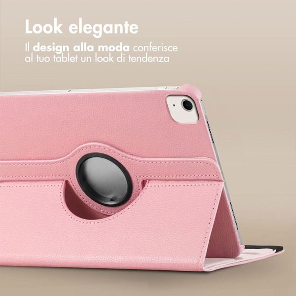 imoshion Cover Girevole a 360° Apple iPad Air 13 pollici (2026) M4 / (2025) M3 / (2024) M2 - Rosa
