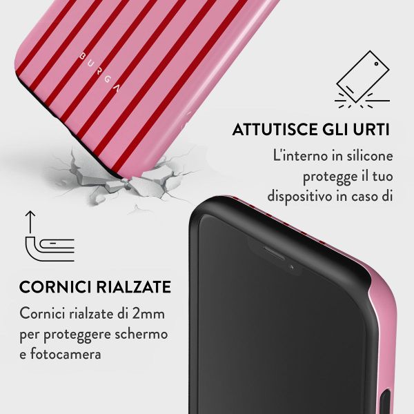 Burga Cover Posteriore Resistente con MagSafe Apple iPhone 12 (Pro) - Favorite Bikini