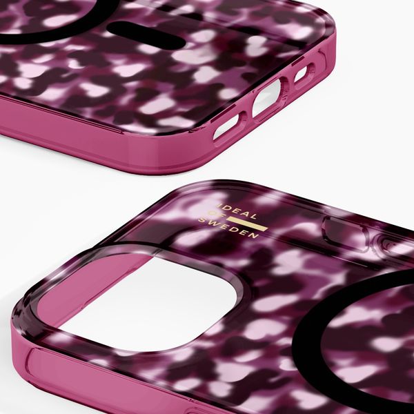 iDeal of Sweden Cover Trasparente con MagSafe Apple iPhone 16e / 15 / 14 / 13 - Cherry Crush