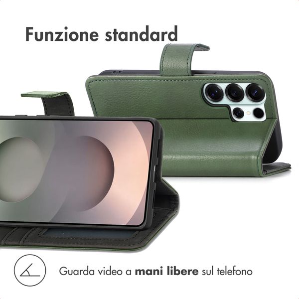 imoshion Cover a libro di Lusso Samsung Galaxy S26 Ultra - Verde