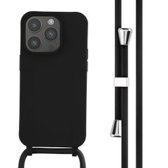 imoshion Cover in Silicone con Cordino Apple iPhone 14 Pro - Nero