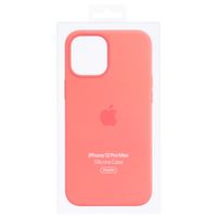 Apple Cover Posteriore in Silicone con MagSafe Apple iPhone 12 Pro Max - Pink Citrus