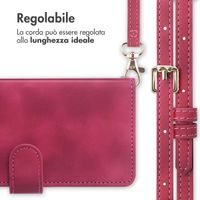 imoshion Cover a libro con Cordino Apple iPhone 17 - Rosso