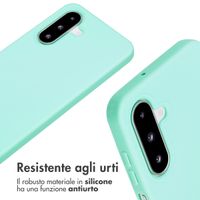 imoshion Cover in Silicone con Cordino Samsung Galaxy A26 - Menta verde