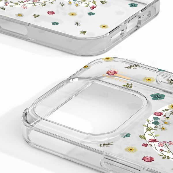 iDeal of Sweden Cover Trasparente con MagSafe Apple iPhone 16 Pro Max - Petite Floral