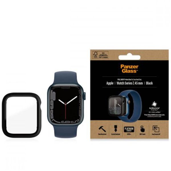 PanzerGlass Cover Full Body Apple Watch 7 / 8 / 9 - 45 mm - Nero