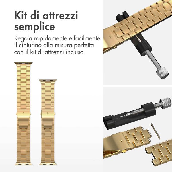 imoshion Cinturino in acciaio Apple Watch | 38/40/41/42 mm - Oro