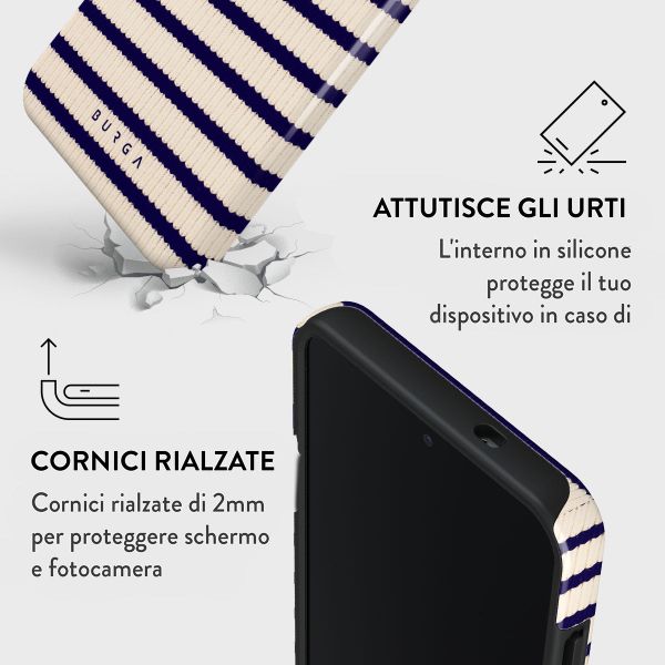 Burga Cover Posteriore Resistente Samsung Galaxy S25 - Old Money