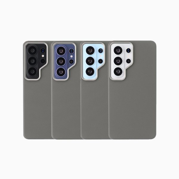 Accezz Cover Mesh con MagSafe Samsung Galaxy S26 Ultra - Grigio scuro