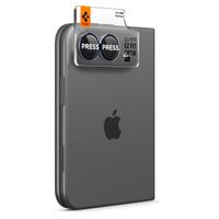 Spigen Optik Pro EZ Fit Lens Protector confezione da 2 Apple iPhone Duo - Black