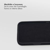 Selencia Libreria rimovibile Olyn con MagSafe Apple iPhone 17e / 16e - Nero