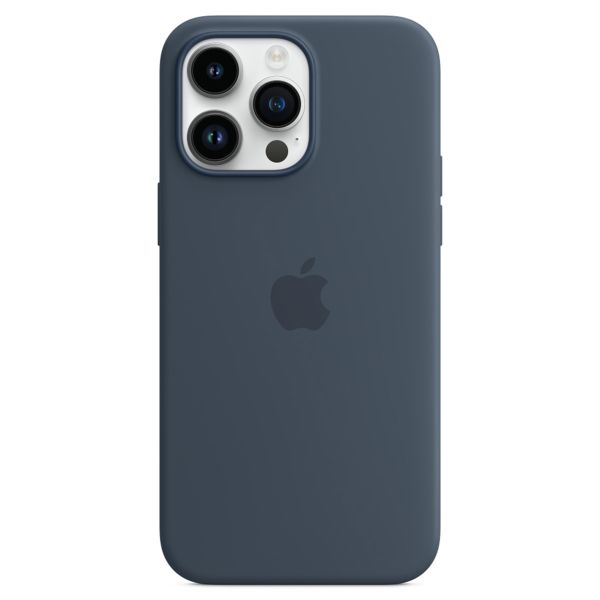 Apple Cover Posteriore in Silicone con MagSafe Apple iPhone 14 Pro Max - Storm Blue
