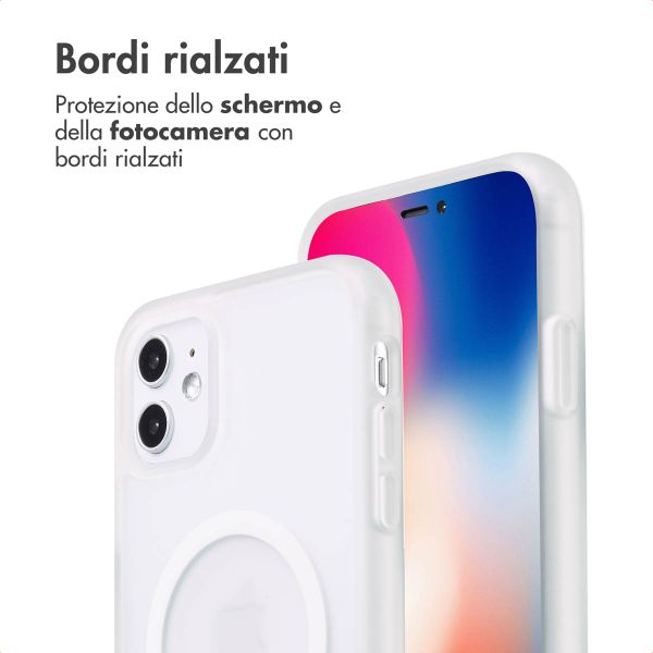 imoshion Cover posteriore Color Guard con MagSafe Apple iPhone 11 - Bianco