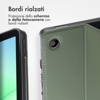 Accezz Cover Tablet Classica Samsung Galaxy Tab A11 Plus - Verde