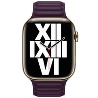 Apple Cinturino Leather Link Apple Watch | 38/40/41/42 mm - Taglia S/M - Dark Cherry