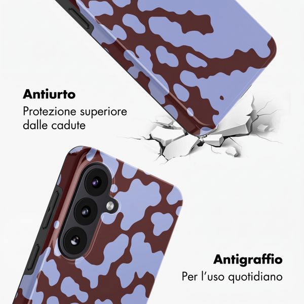Selencia Cover posteriore Vivid con MagSafe Samsung Galaxy S26 FE - Moo'd Lavender Glow