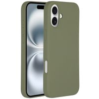 Accezz Cover in silicone liquido con MagSafe Apple iPhone 16 Plus - Cooper Green