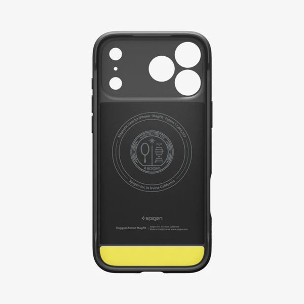 Spigen Cover Rugged Armor con MagSafe Apple iPhone 17 Pro Max - Matte Black