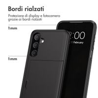 imoshion Cover Posteriore con Porta Carte Samsung Galaxy A27 (5G) - Nero