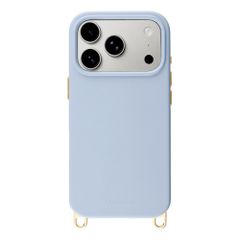 Selencia Cover posteriore Rivièra con MagSafe con ganci rimovibili Apple iPhone 17 Pro - Powder Blue