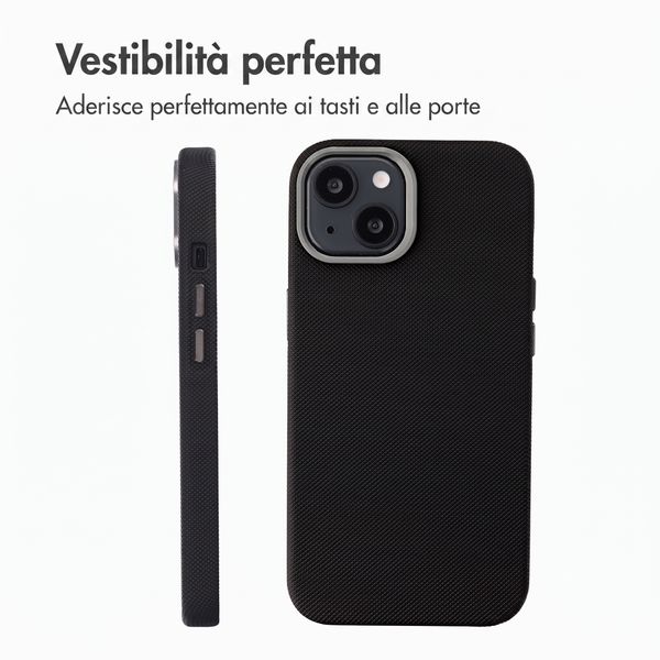 Accezz Cover Mesh con MagSafe Apple iPhone 15 - Nero