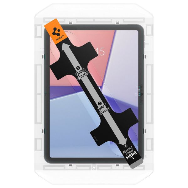 Spigen Vetro temperato GLAStR EZ Fit + Applicatore Apple iPad Air 11 pollici (2026) M4 / (2025) M3 / (2024) M2