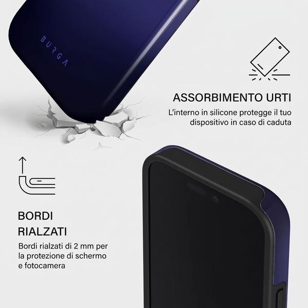 Burga Cover Posteriore Resistente con MagSafe Apple iPhone 16 Pro - Moonwalker