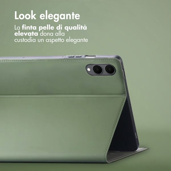Accezz Cover Tablet Classica Samsung Galaxy Tab S11 Ultra - Verde