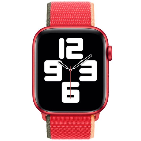 Apple Cinturino Sport Loop Apple Watch | 44/45/46/49 mm - Red & Colour