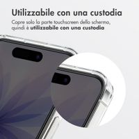 Accezz Vetro temperato privacy + Applicatore Apple iPhone 17