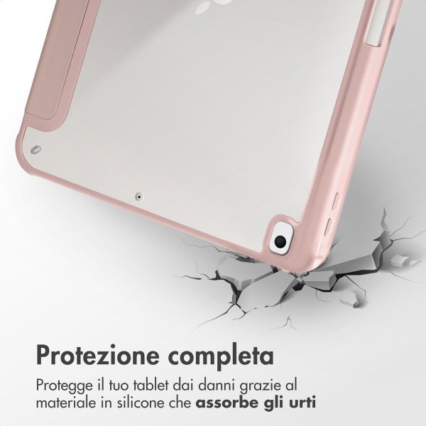 imoshion Cover Origami Apple iPad 9 (2021) 10.2 pollici / iPad 8 (2020) 10.2 pollici / iPad 7 (2019) 10.2 pollici - Rosa