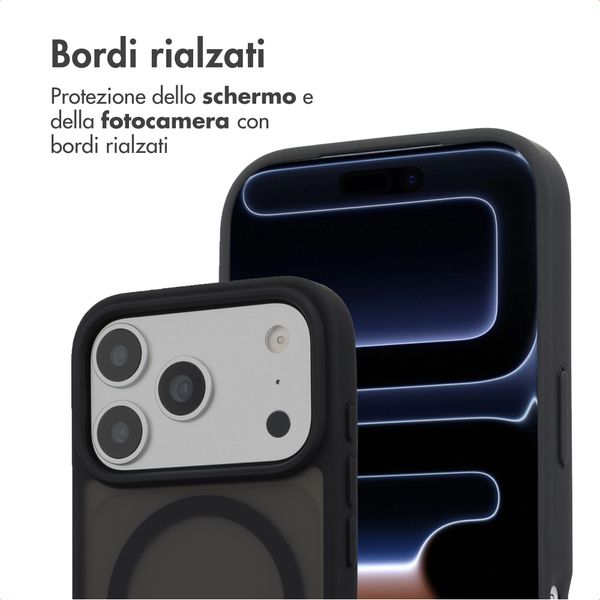 imoshion Cover posteriore Color Guard con MagSafe Apple iPhone 17 Pro - Nero