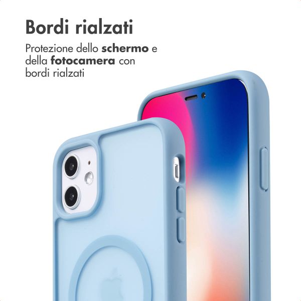 imoshion Cover posteriore Color Guard con MagSafe Apple iPhone 11 - Azzurro